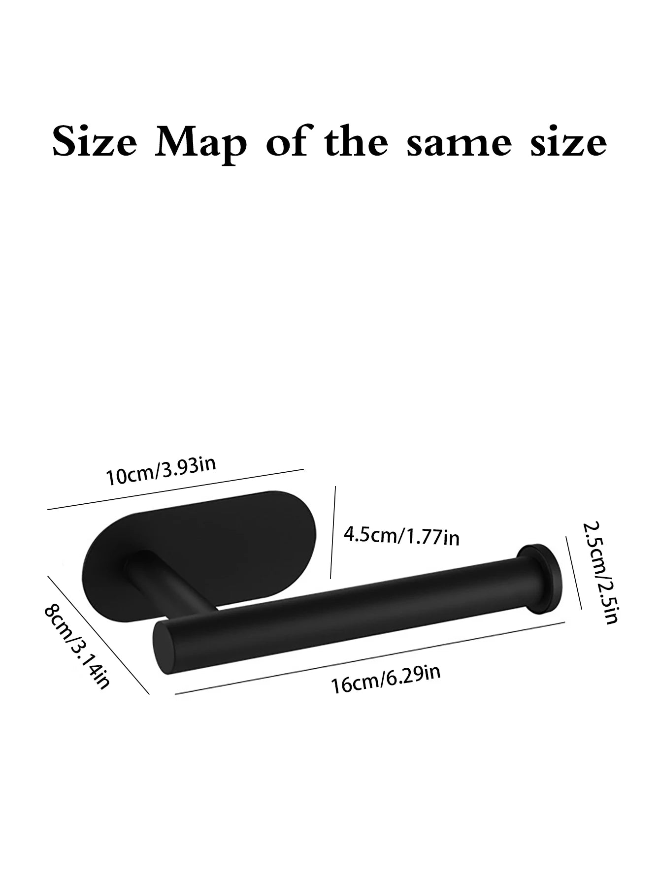 Kitchen Paper Towel Holder Adhesive Tissue Hanger Toilet Roll Paper Dispenser Cabinet Storage Napkin Rack Bathroom Accessories