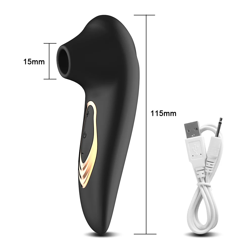 Powerful Clitoris Sucker Vibrator for Women Sucking Clitoral Nipple Stimulator Female Oral Vacuum Vibrating Adults Sex Toys