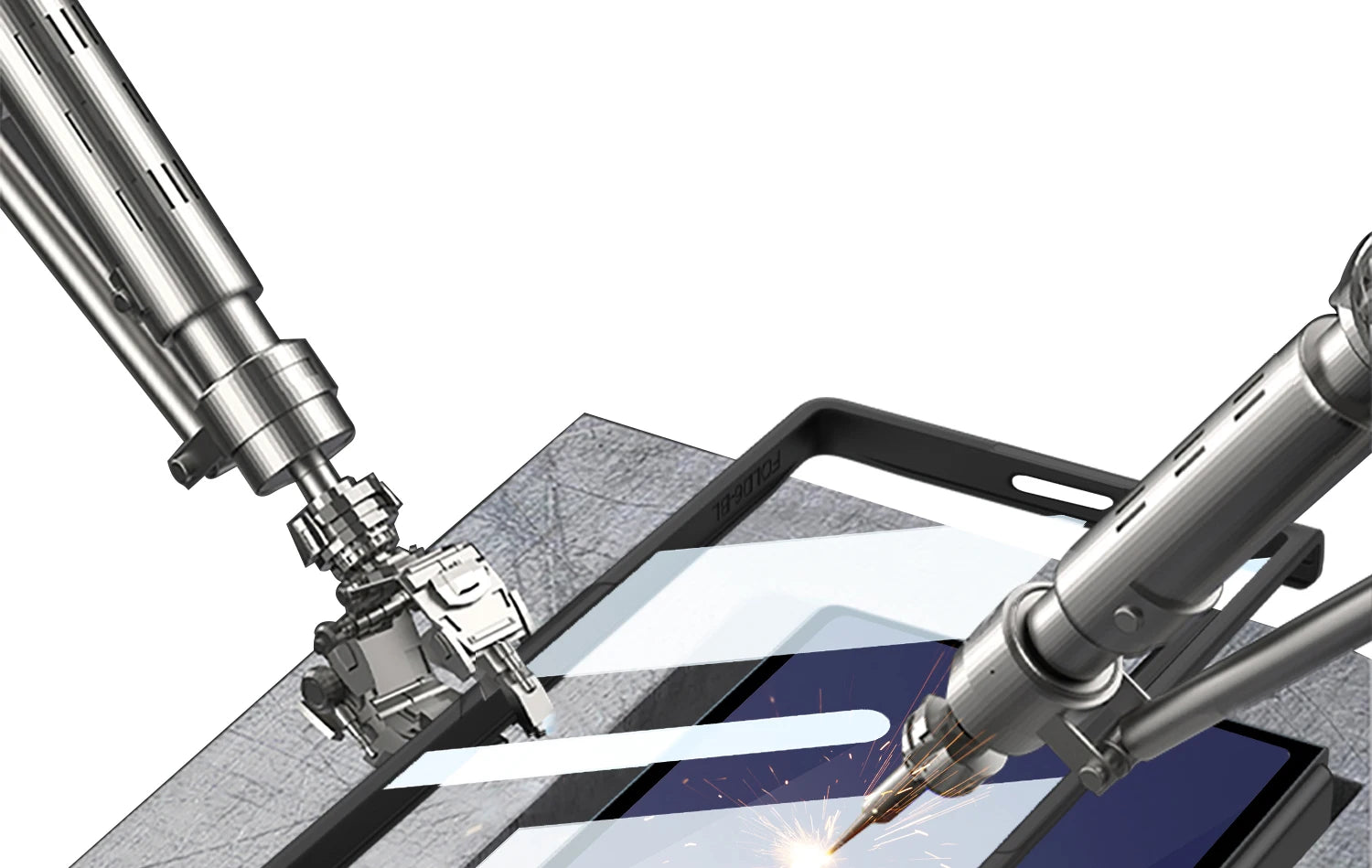 Magnetic Wireless Charging Phone Case For Samsung Galaxy Z Fold 7 6 5 Ultra-thin With Glass Film Z Fold7 Fold6 Protective Cover