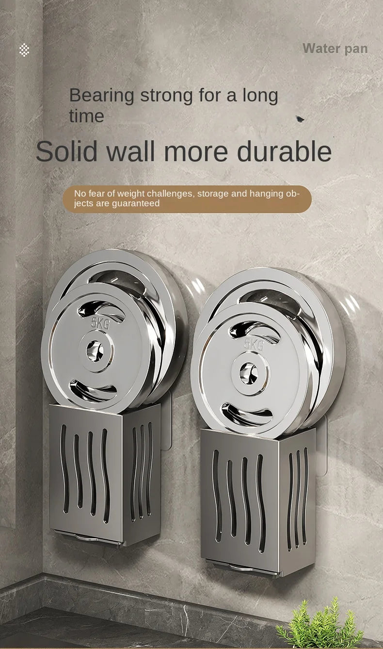 Chopsticks storage box, wall-mounted kitchen shelf without drilling, household chopsticks drainage basket, utensil bowl, chopsti