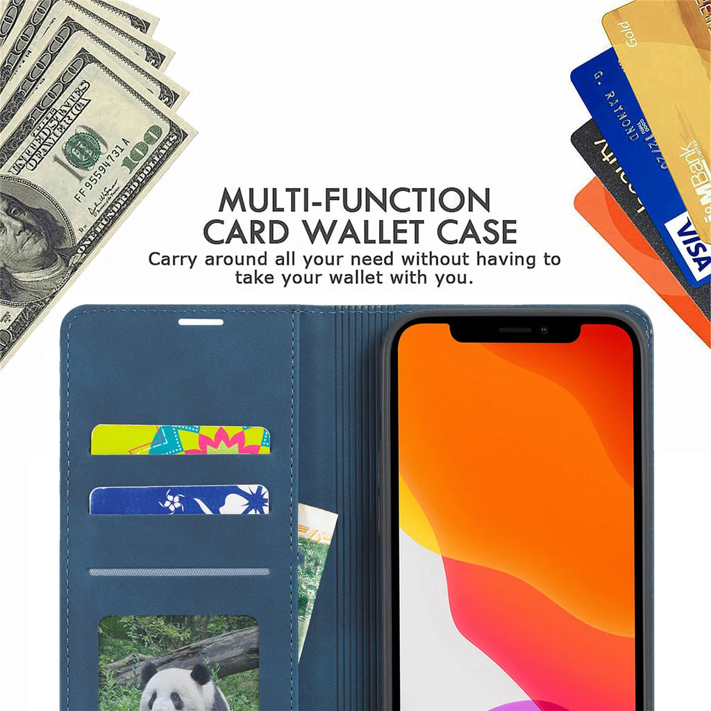 Leather Flip Phone Case For Samsung Galaxy A04E A14 A24 A34 A54 A05S A15 A25 A35 A55 A06 A16 A36 A56 Luxury Wallet Bracket Cover