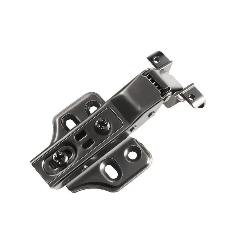 Universal Heavy-Duty Aluminum Frame Glass Door Hinge for Bathroom Kitchen Display & Storage Cabinets - Hidden Installation