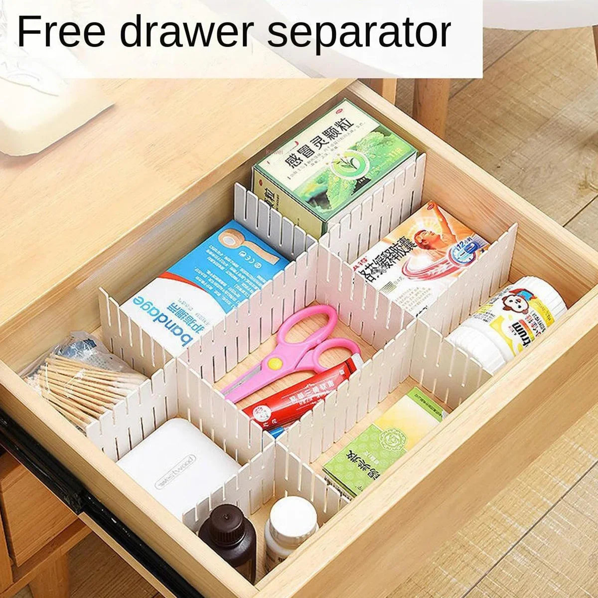 Drawer Organizer Divider Adjustable Household Storage cabinet Combination Partition Underwear Socks Sundries cajones escritorio