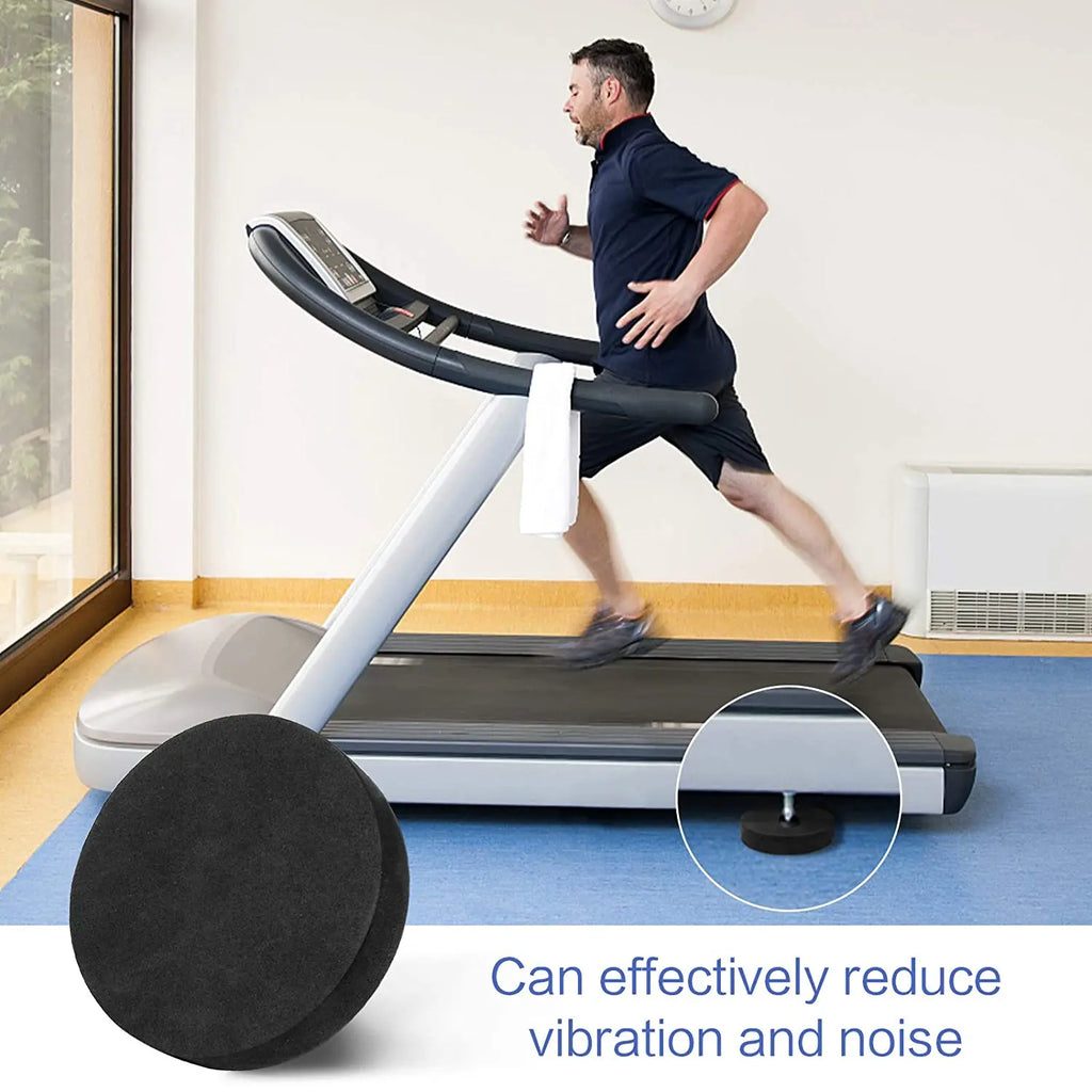 4Pcs Anti-Vibration Washer Mat Shock Absorbing Washer Pads Non-Skid Protector Mat EVA Vibration Isolation Mats Floor Protectors