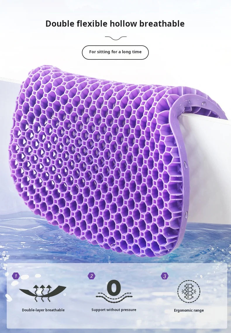 Cushion honeycomb gel summer sitting seat cushion office car seat cushion summer breathable cold pad,suitable for cars