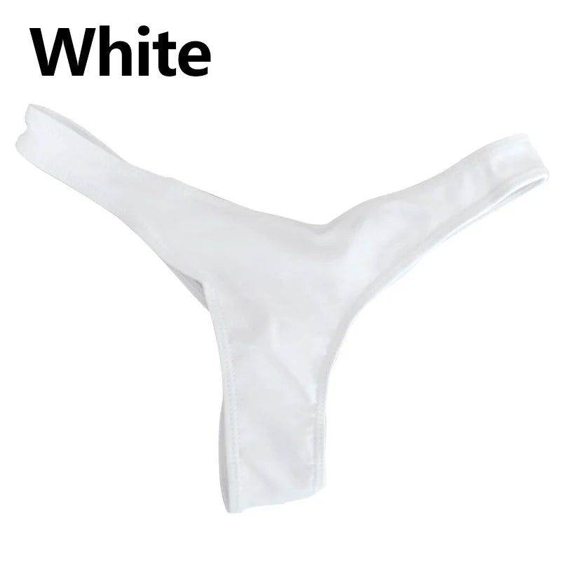 Fashion Ladies Thong Panties Solid Color Women Underwear G-string Swimwear Briefs Summer Women Sexу Bikini Bottom Beachwear