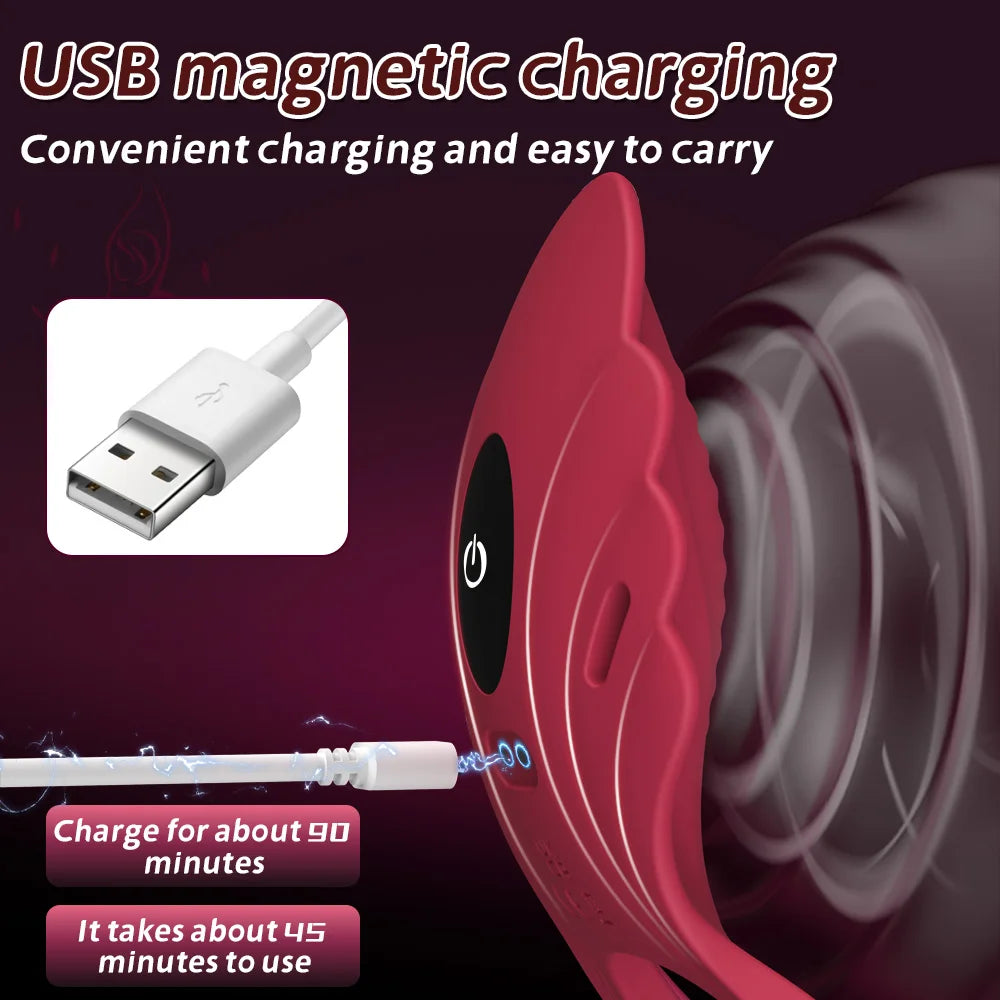 APP Control Wearable Panty Vibrator for Women Vibrating Penis Ring Clitoral Stimulator Female Sex Toy for Men Sexual Pleasure