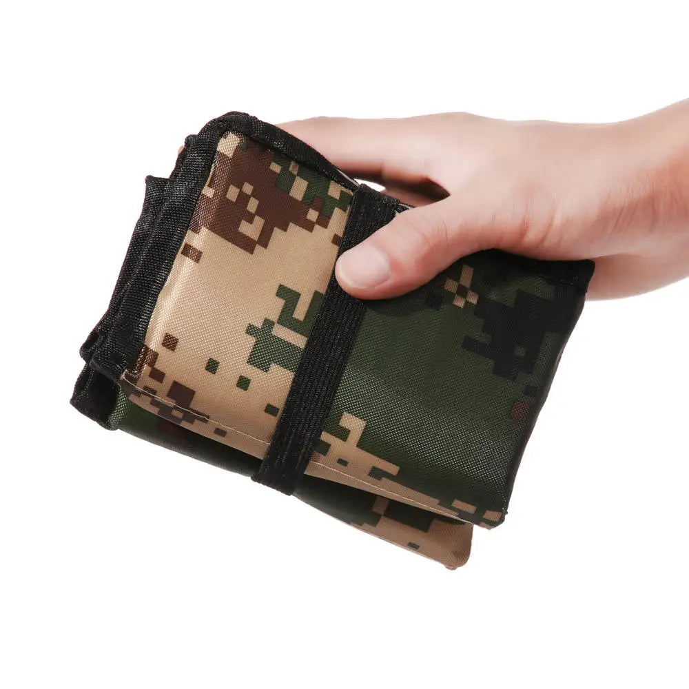 Seat Cushion Outdoor Portable Waterproof Oxford Cloth Beach Mat Comfort Foldable Seat Foam Pad For Outdoor Activities Camping