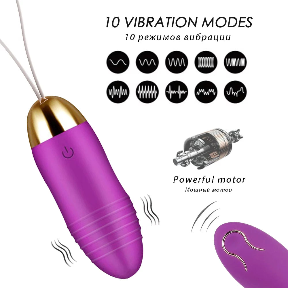 G- Spot Vibrators Sex Toys for Woman Wireless Remote Control Vibrating Eggs Clit Stimulator Wearable Vaginal Massage Love Ball