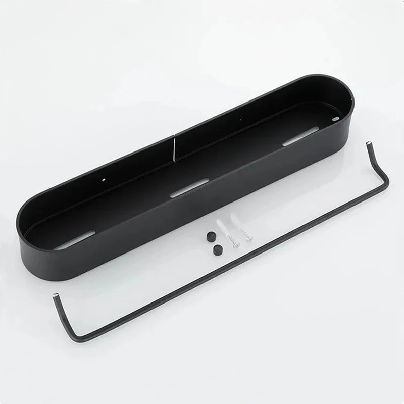 Aluminum Toilet Storage Rack Wall Mounted Bathroom Storage Rack Things for Bathrooms Organizer Bathroom Accessory