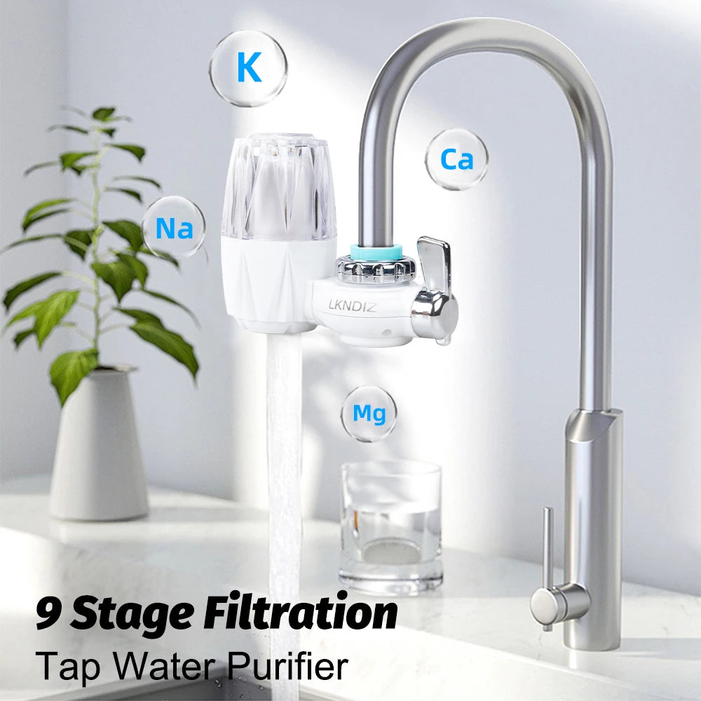 Removable Washable Tap Faucet Water Purifier Small Physical Filtering Kitchen One Filter Element Home Water Purifier
