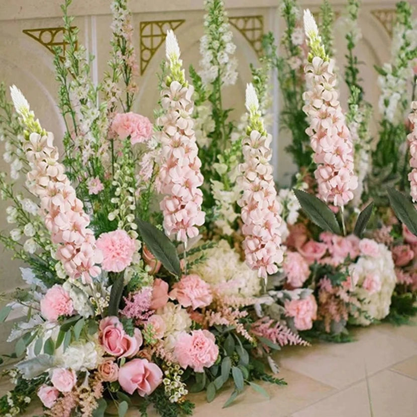 Artificial Flowers Shyacinth Rattan Home Living Room Wedding Celebration Outdoor Garden Wall Birthday Gift Box Decor Accessories