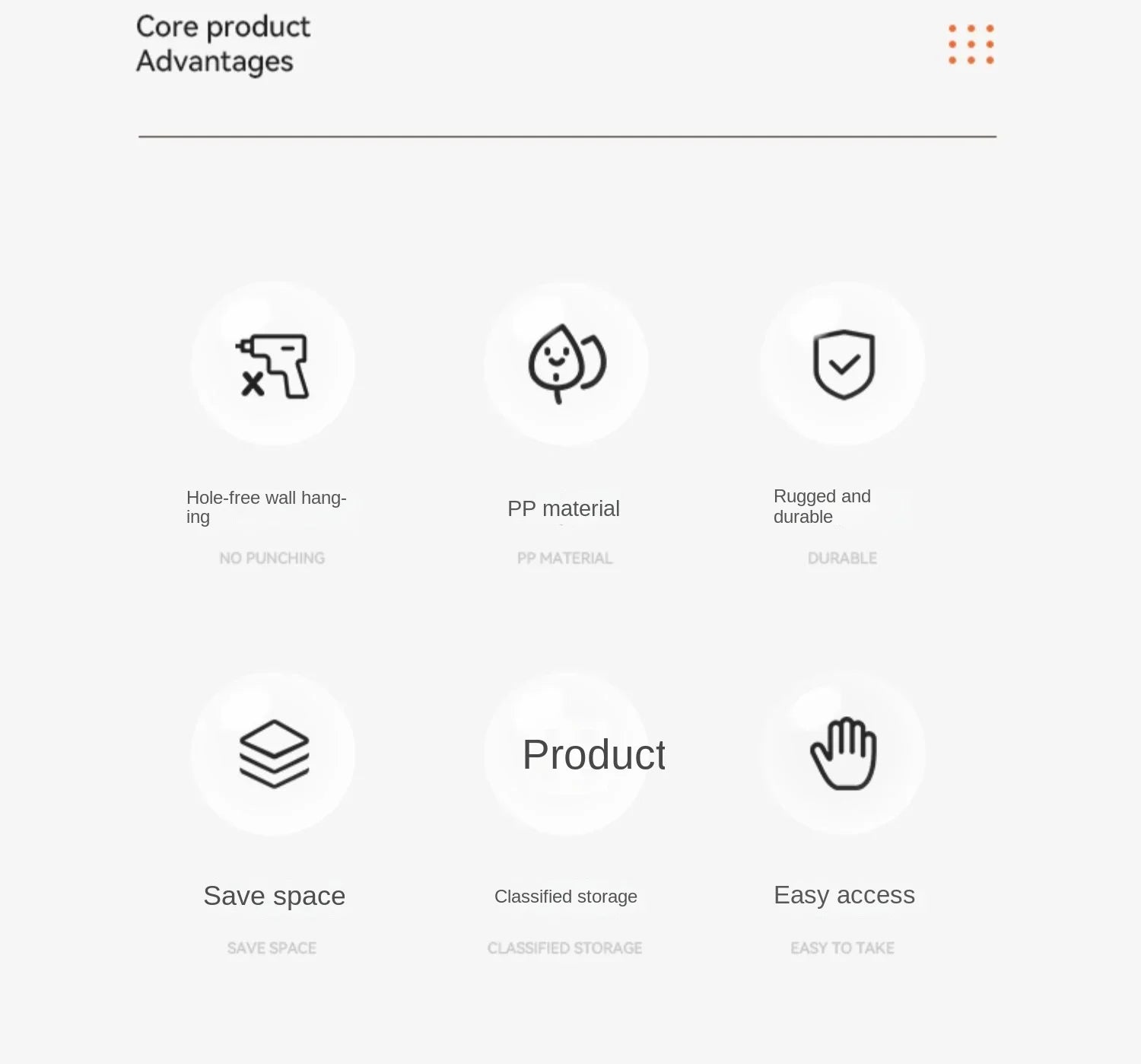 Non Perforated Cling Film Rack Inside Cabinet Wall Shelf Shelves Spice Rack Dish Drying Rack Cabinet Door Organiser for Kitchen