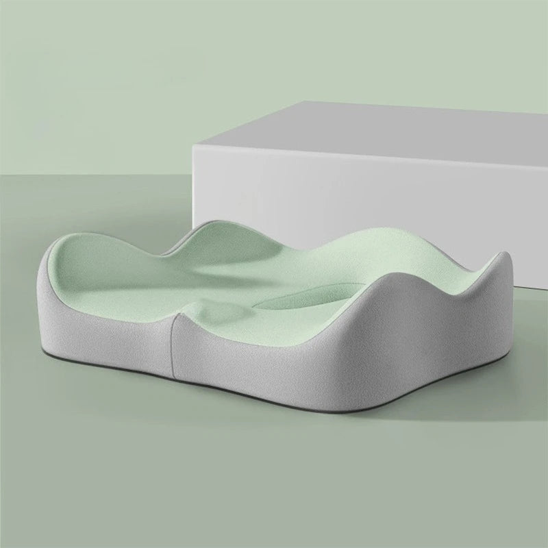 Seat Cushion Ergonomically Designed Memory Sponge Pad Suitable for Office Chairs and Wheelchairs