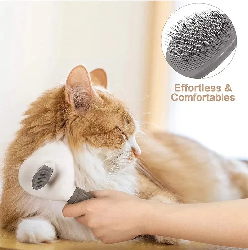 Dog Hair Remover Brush Cat Dog Hair Grooming And Care Comb For Long Hair Dog Pet Removes Hairs Cleaning Bath Brush Dog Supplies