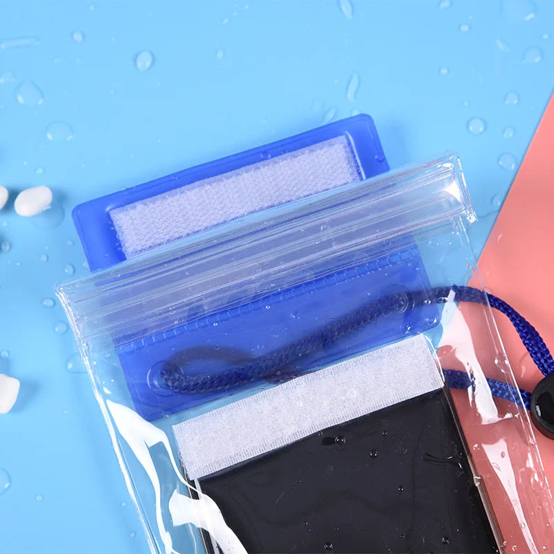 2/1Pcs Waterproof Phone Pouch Universal IPX8 Water Proof CellPhone Case Dry Bag Waterproof Phones Protector for Beach Swimming