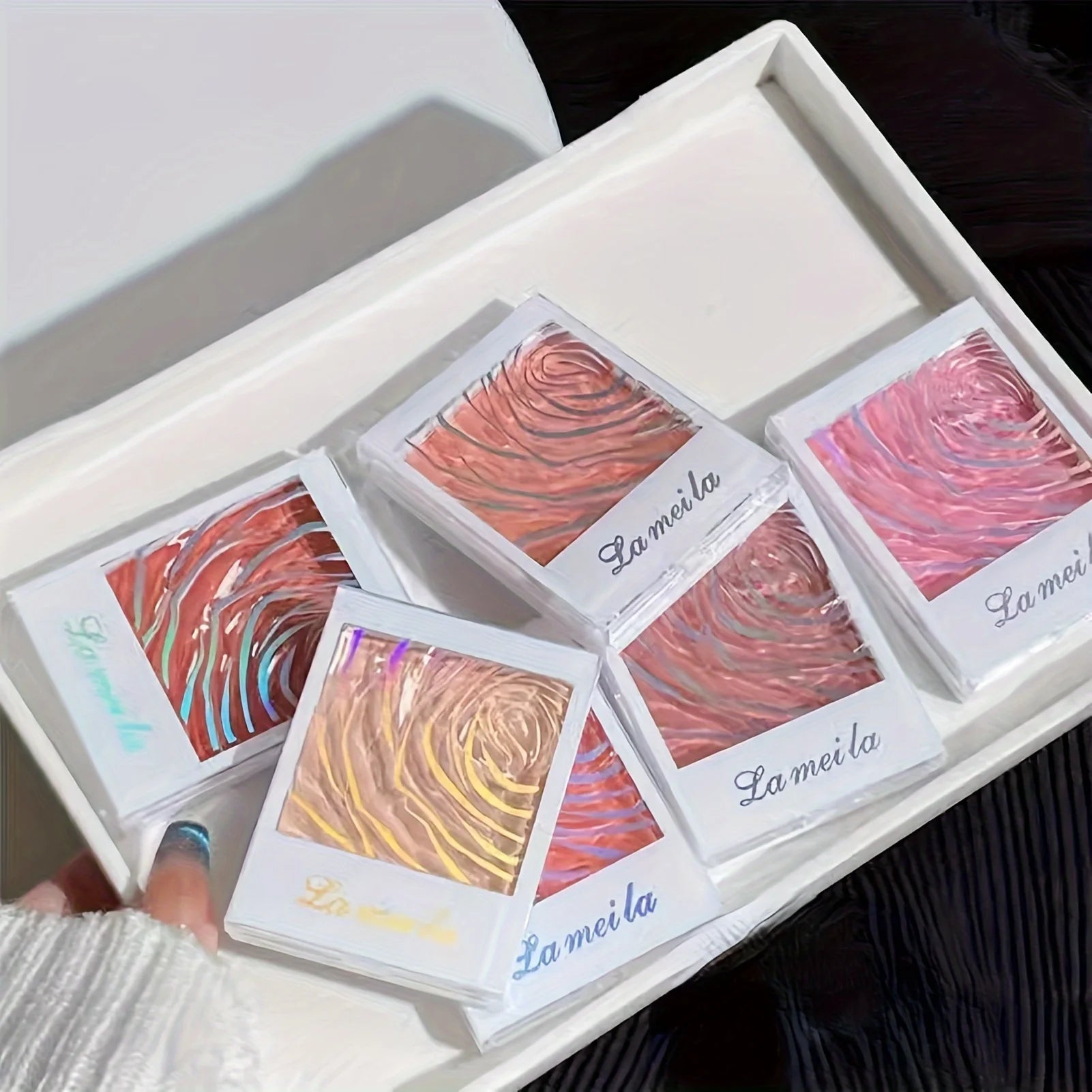 Monochrome Blush Eyeshadow Powder Smooth Texture High Pigmented Long-lasting And Smudge-proof Rouge Natural Radiant Makeup