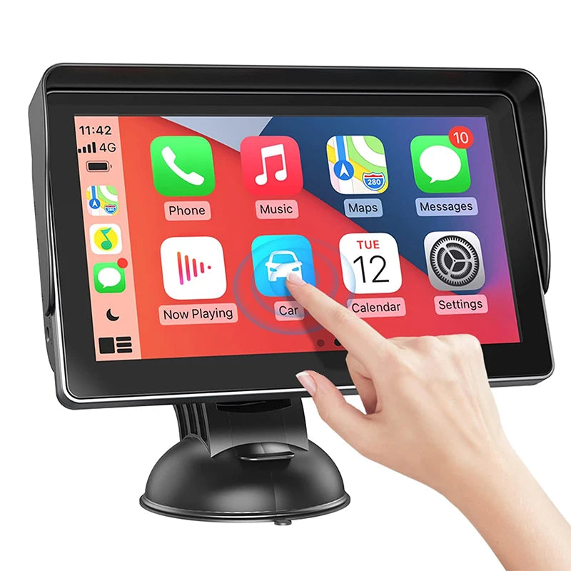 Portable Multimedia Player Touch Screen for Car with Apple CarPlay Android Auto Bluetooth Radio Car Intelligent Systems MP5