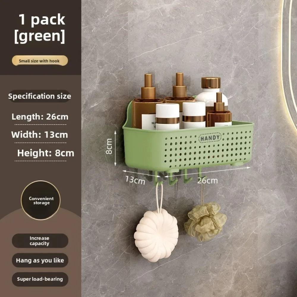 No Need To Drill Holes Toilet Storage Rack Bathroom Wall Mounted Cosmetics Vanity Storage Vanity Rack Kitchen Wall Mounted Rack