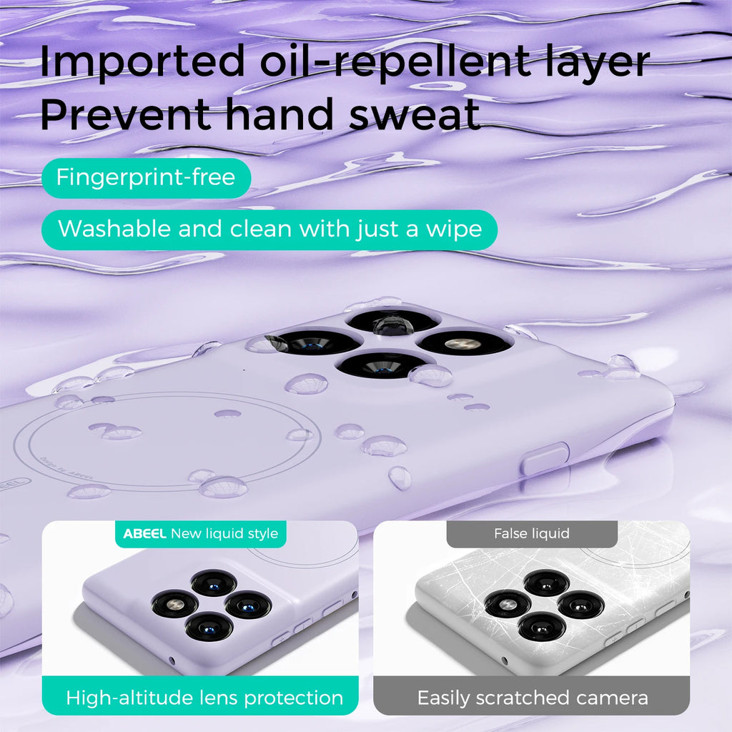 For Motorola Moto Edge 60 Pro Case Hand Feel Liquid Silicone Magsafe Soft Mobile Phone Cover