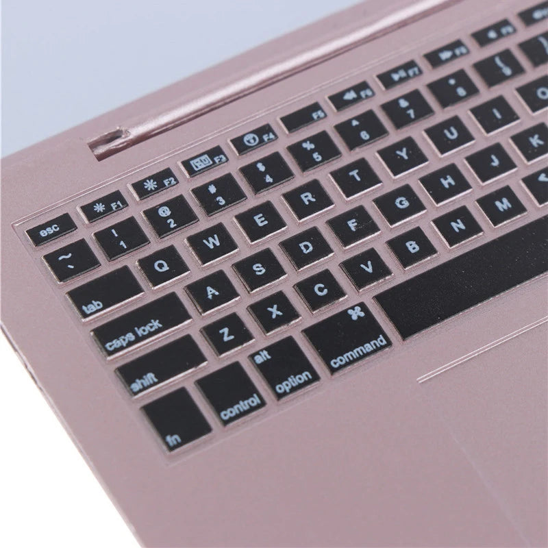 Girl Mini Pocket Laptop Shape Makeup Clear Mirror Baby Mirrors Toy