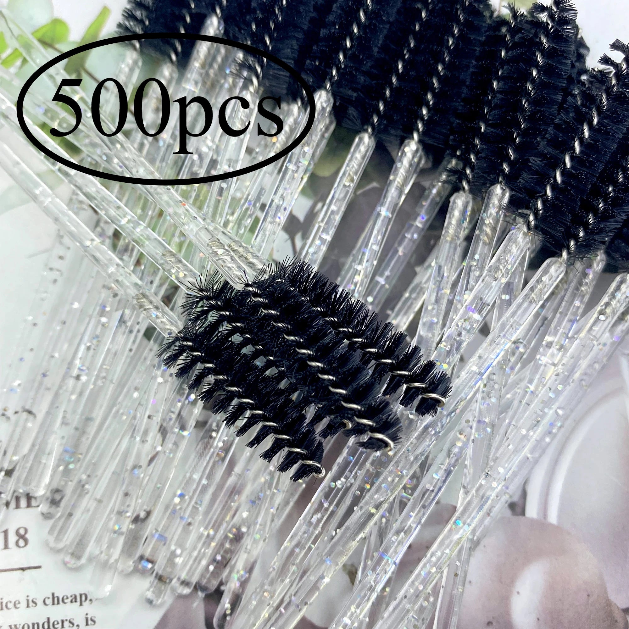 500PCS Eyelashes Brushes Set Wholesaler Disposable Lash Mascara Brush Lashes Extension Eyebrow Wands Applicator Makeup Tool