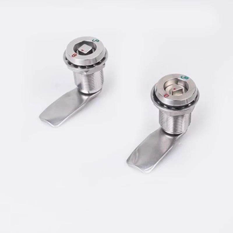 Stainless Steel Triangle Locker Telescopic Security Lock For Doors Triangle Electric Cabinet Dustbin Locks Pull Tongue Mailbox