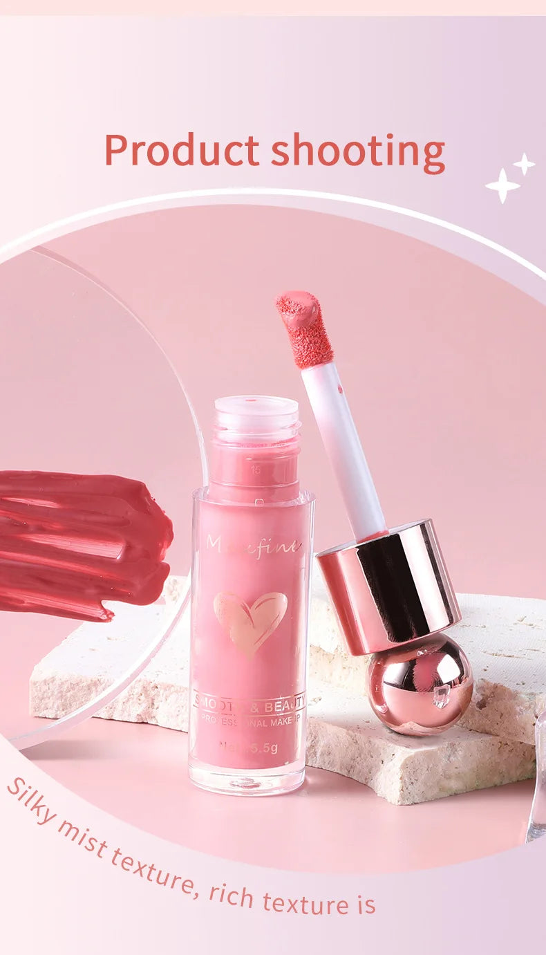 Highly Pigmented Matte Liquid Blush Long Lasting Non Fading Smooth Festival Stage Makeup Blush