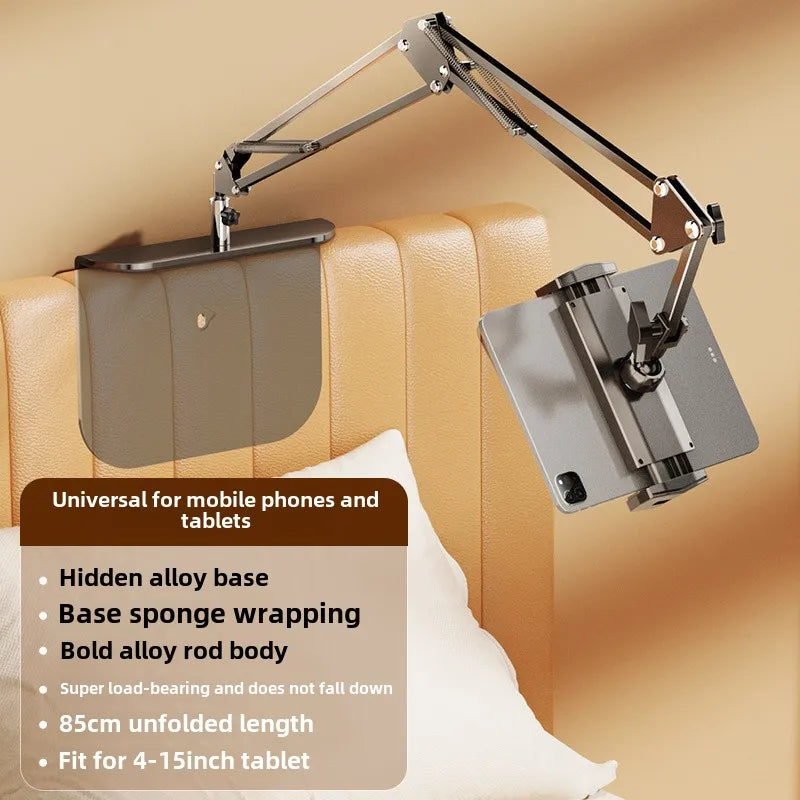 Adjustable Lazy Mobile Phone Stand for Bedside and Desktop Hidden Design Live Broadcast and Video Watching