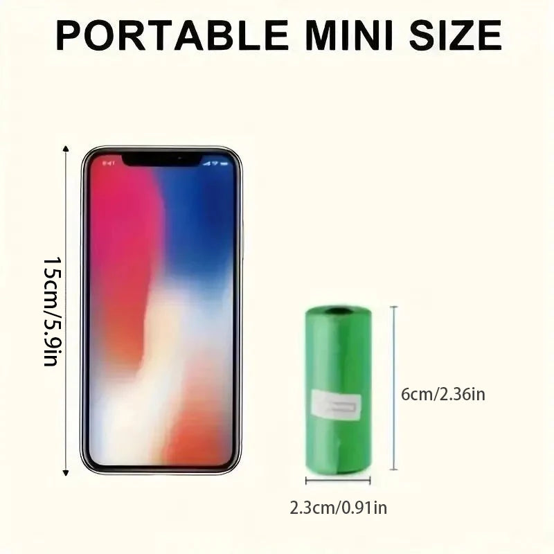 10 Rolls Paw Print Pet Garbage Bags, Leak Proof Pet Dog Waste Bags Doggie Poop BagsDog Poop Bags for Dog Large Cat Waste