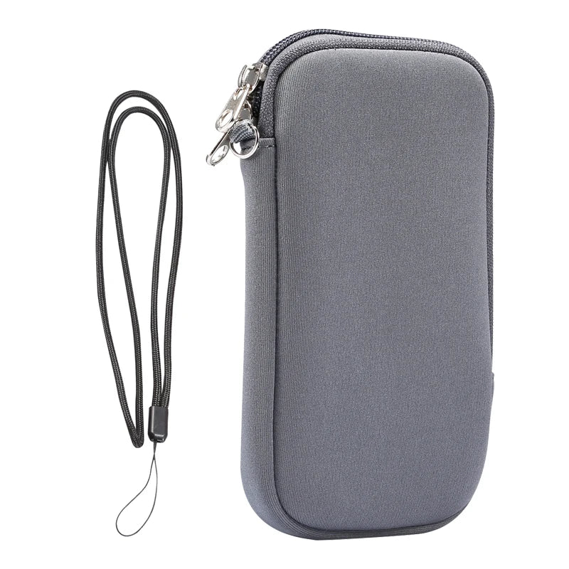 Universal Neoprene Zipper 4.7-7.2inch Mobile Phone Bag For iPhone Samsung Xiaomi Huawei Shockproof Cellphone Storage Bag