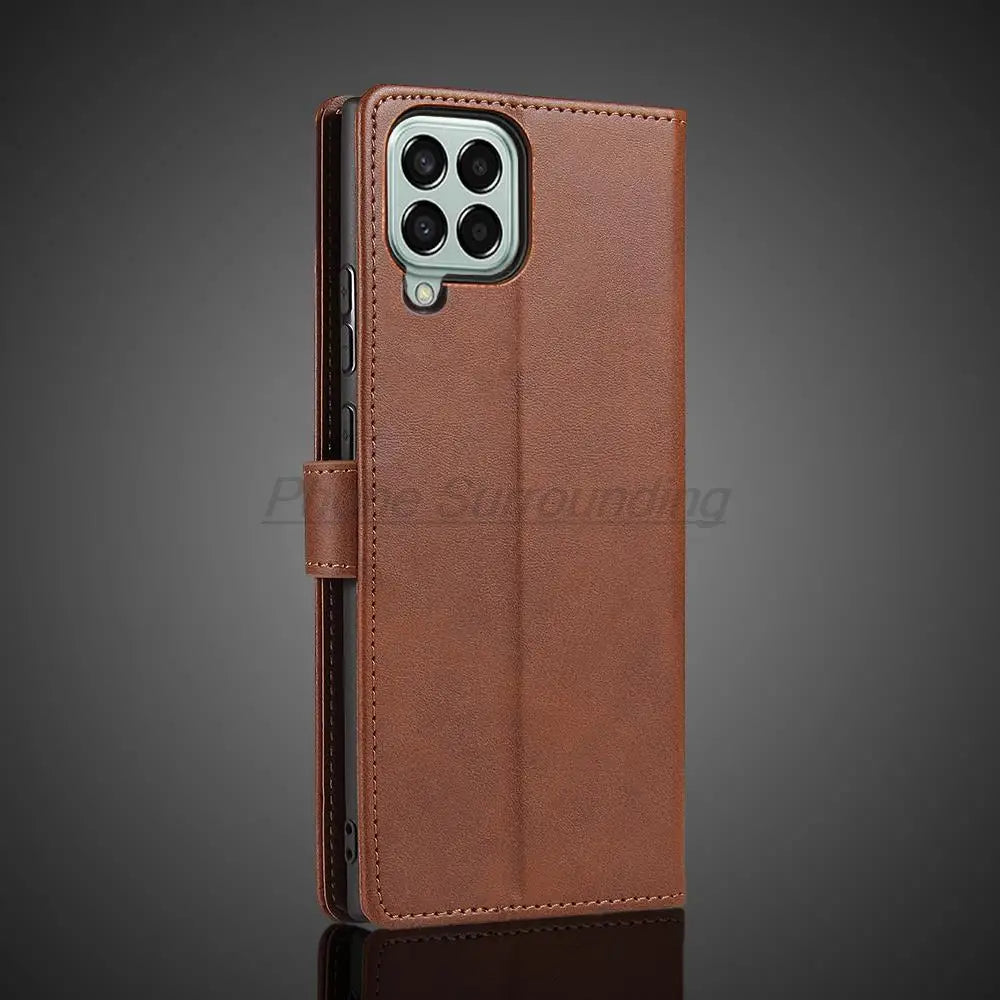 M33 Case Wallet Flip Cover Leather Case for Samsung Galaxy M33 M336K M336B Pu Leather Phone Bags protective Holster Fundas Coque