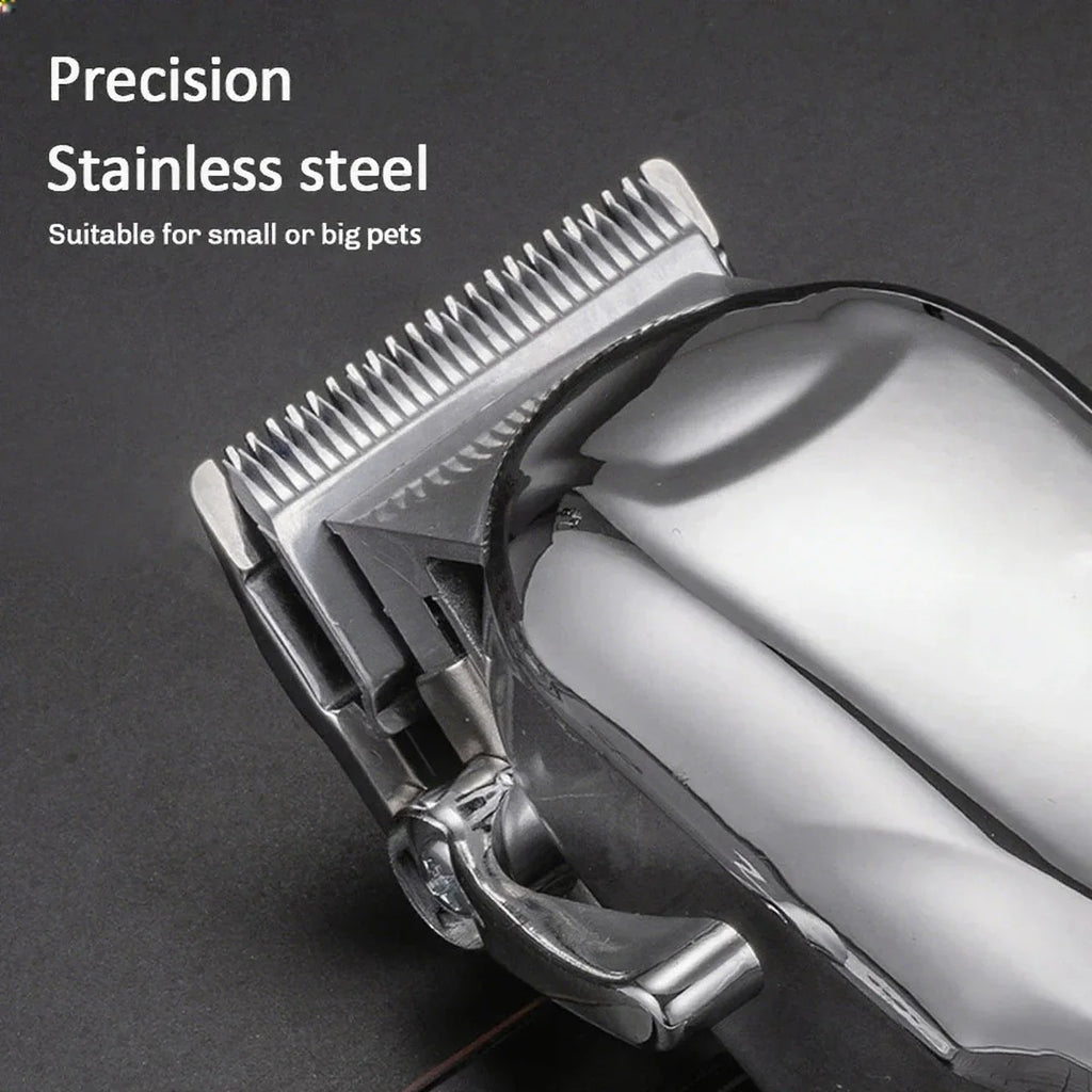 Professional Pet Grooming Cordless Clipper Low Noise Electric Hair Trimmer for Dogs and Cats