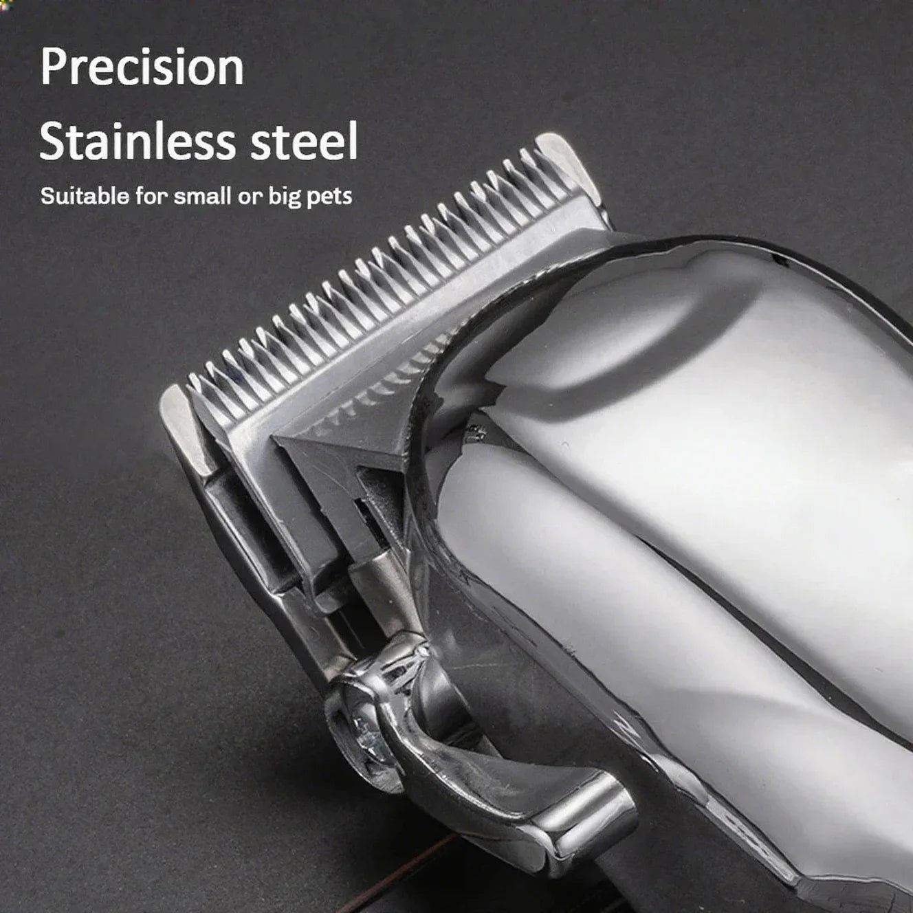 Professional Pet Grooming Cordless Clipper Low Noise Electric Hair Trimmer for Dogs and Cats