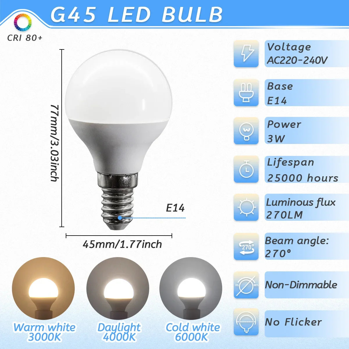 10PCS 3W 6W 9W LED Candle Bulb E14 LED Lamp Indoor Warm Cold White Light AC 220V 240V Led Light Bulb Home Decor Chandelier