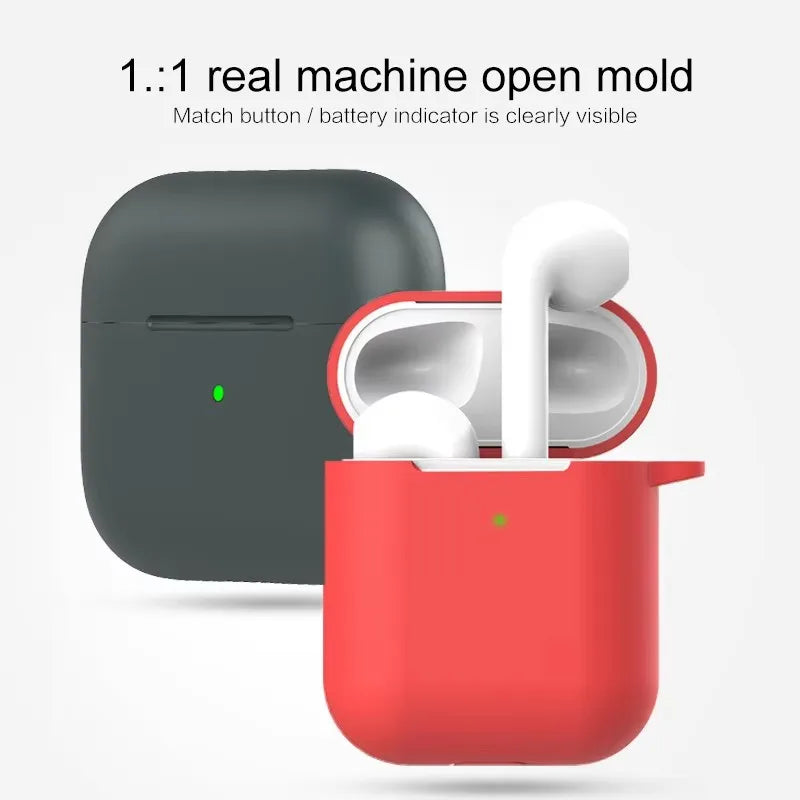 Silicone Earphone Cases For Airpods pro3rd Airpods 4 Case Headphones Case Protective Case For Apple Airpods Pro 2 Airpods Covers
