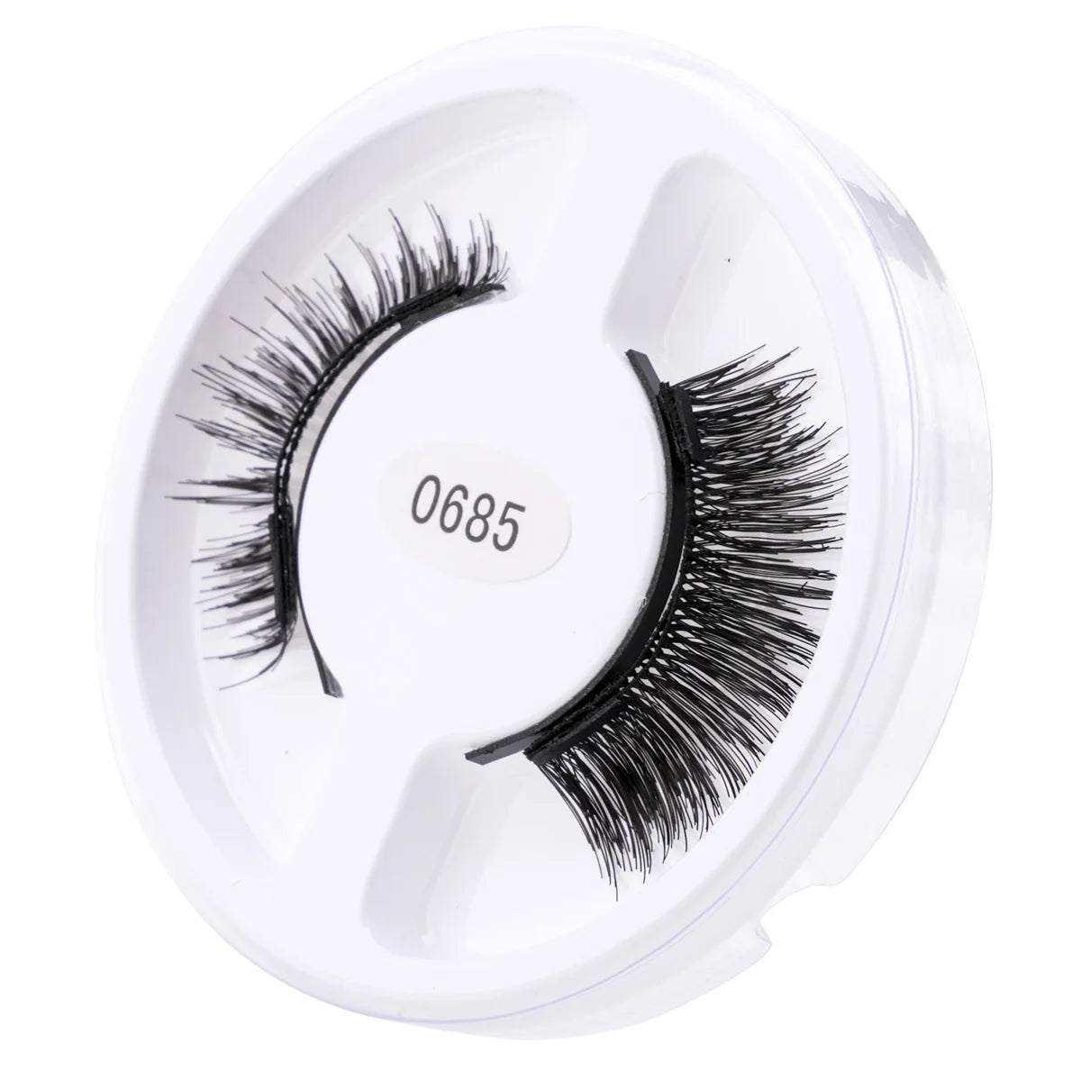 YSDO Upgrade Magnetic False Eyelashes 5 pair Set Eyelash Extension 3D Natural Lashes 3-Step Press On Fake Lash Handmade EyeLash