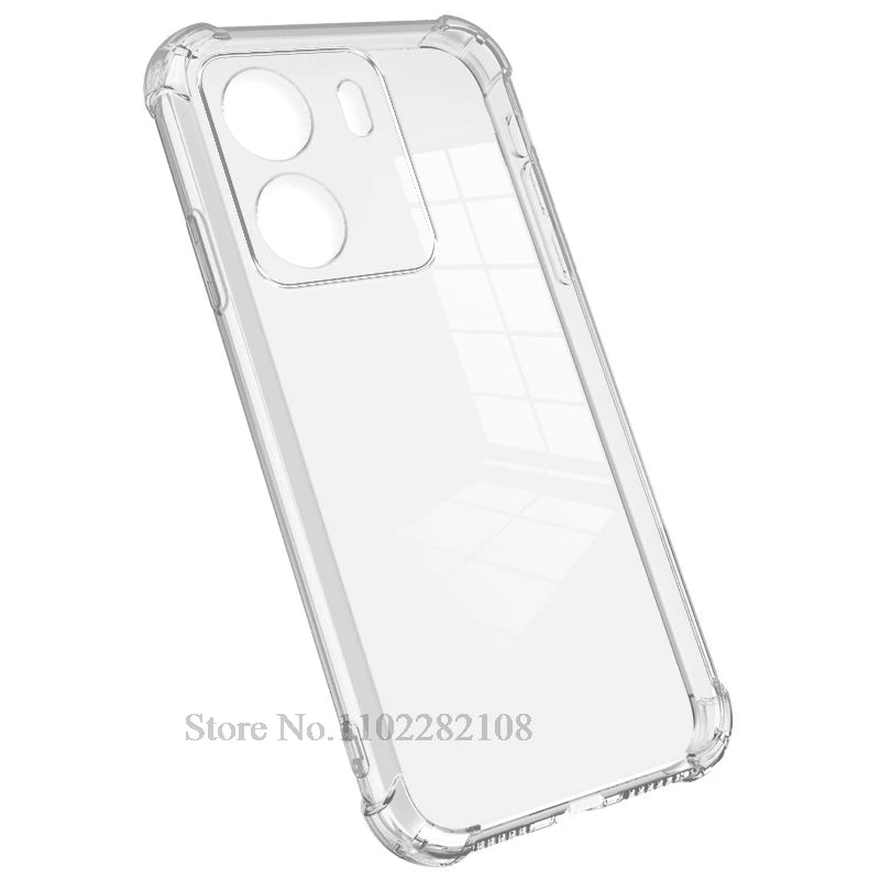 Clear Cover For Xiaomi Redmi Note 10 11 12 4G 10s 11s 12s 12 Pro A1 A2 Plus 10 2022 10C 12C 13 13C 5G Transparent Silicone Case