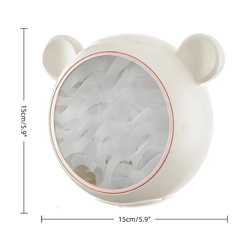 Wall Mounted Dustproof Box Food Cover Wrap Rack Plastic Wrap Storage Box Cling Film Organization Home Kitchen Storage Box Cover