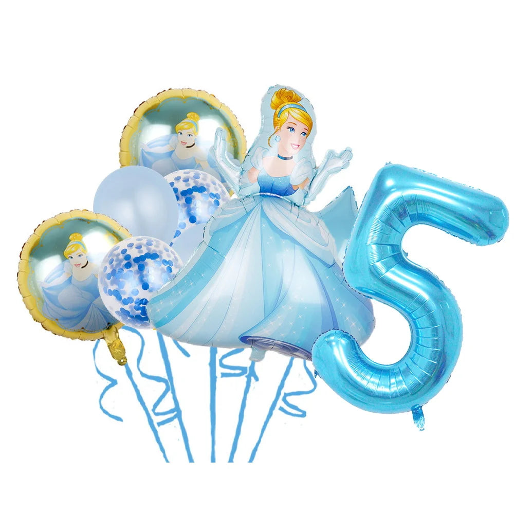 Disney Cinderella Princess Birthday Party Decoration Girls Cinderella Birthday Party Favors Plates Cup Napkins Tablecloth Supply
