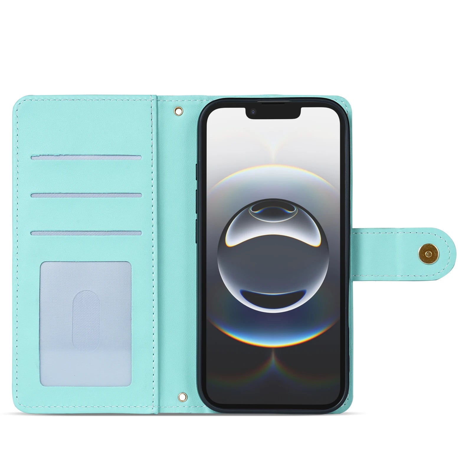 Strap 3D Leather Phone Wallet Case Book For Samsung Galaxy S25 S24 S23 S22 S21 S20 A06 A16 A26 A36 A56 A15 A35 A55 A54 A53 Cover