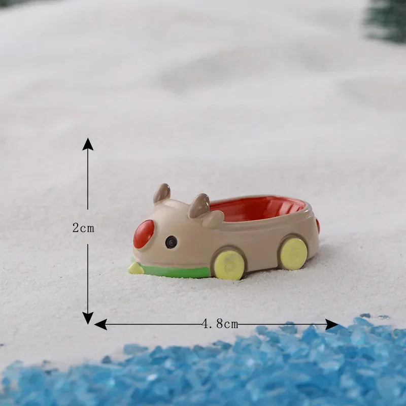 Kawaii Mini Rabbit Ornament Garden Rabbit Statue Gift for Kids Children Baby Room Decoration Toy Miniature Figurines Home Decor