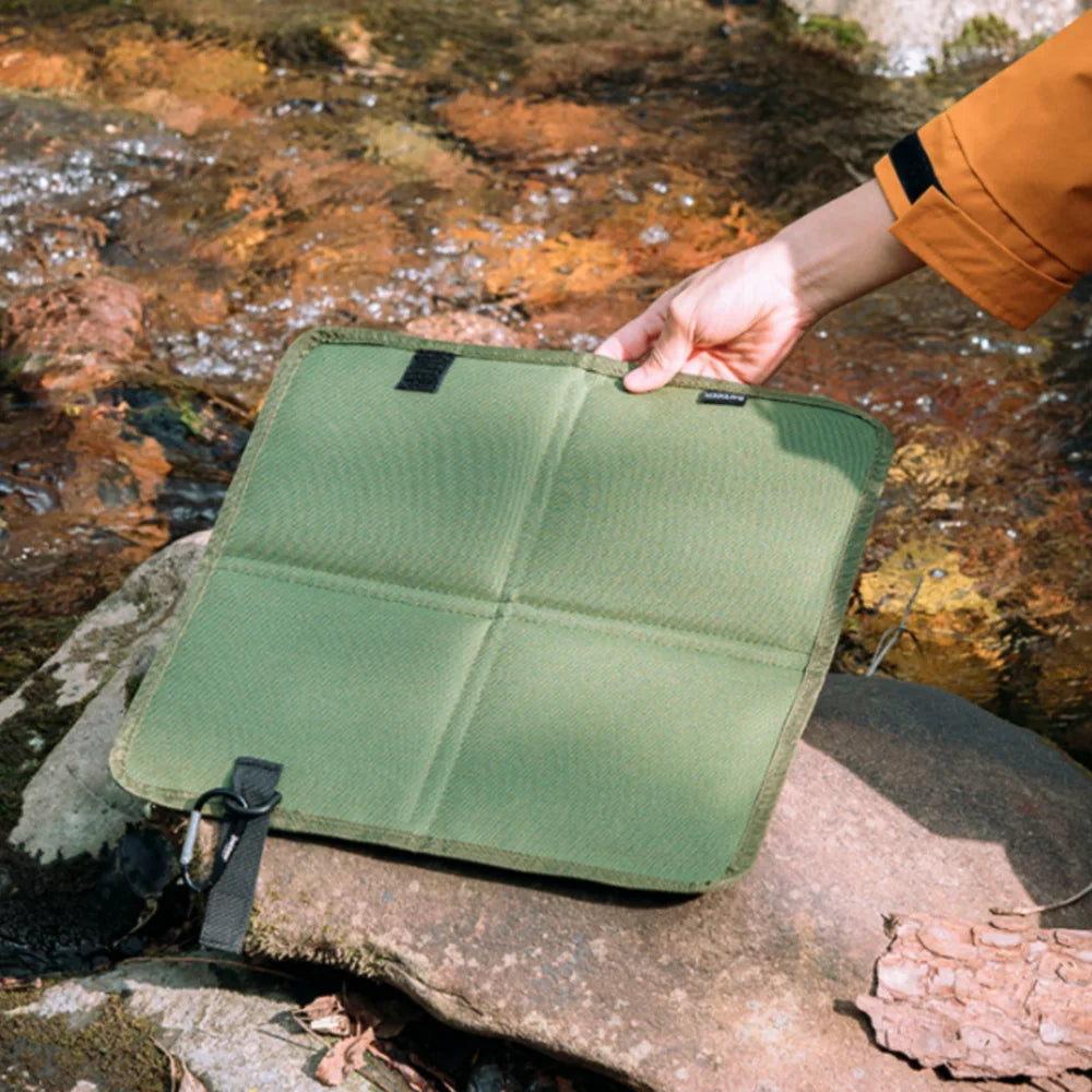 Seat Cushion Outdoor Portable Waterproof Oxford Cloth Beach Mat Comfort Foldable Seat Foam Pad For Outdoor Activities Camping