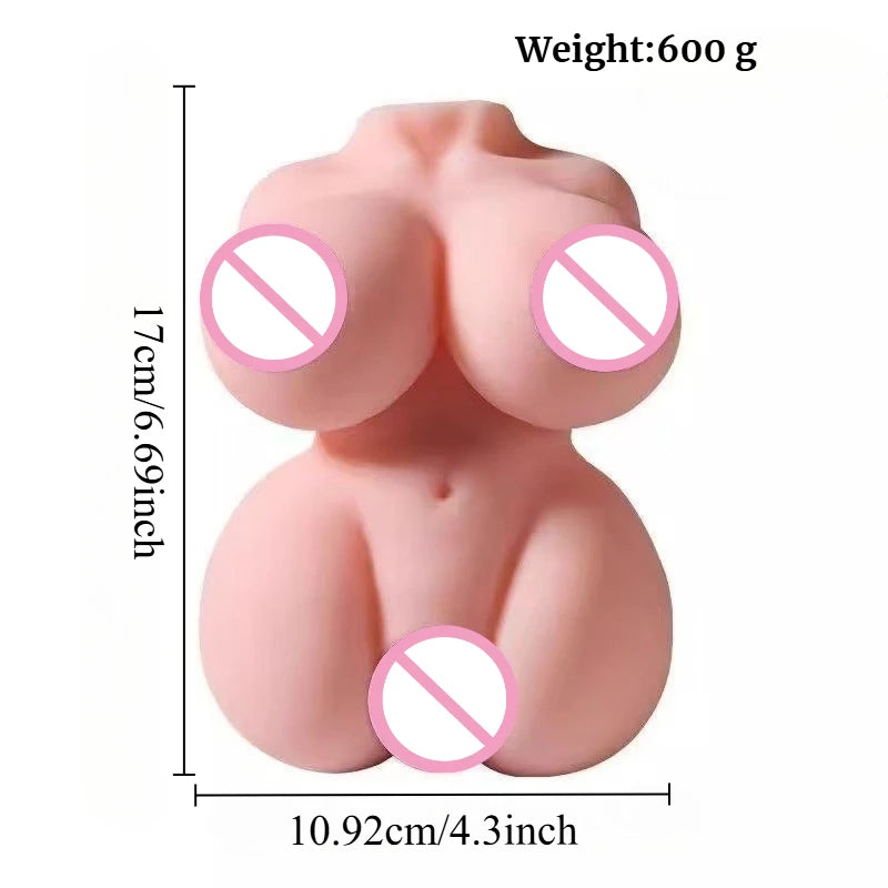 Super Realistic Vagina Anal Male Masturbator Qualitative Materials Masturbation Cup Sex Doll Pocket Pussy 18+ Sex Toys For Men