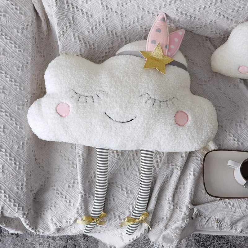 Creative Sofa Cushion Cloud Pillow Kids Girl Room Decor Baby Sleeping Appease Doll Home Sofa Cartoon Pillow Cute Cushion