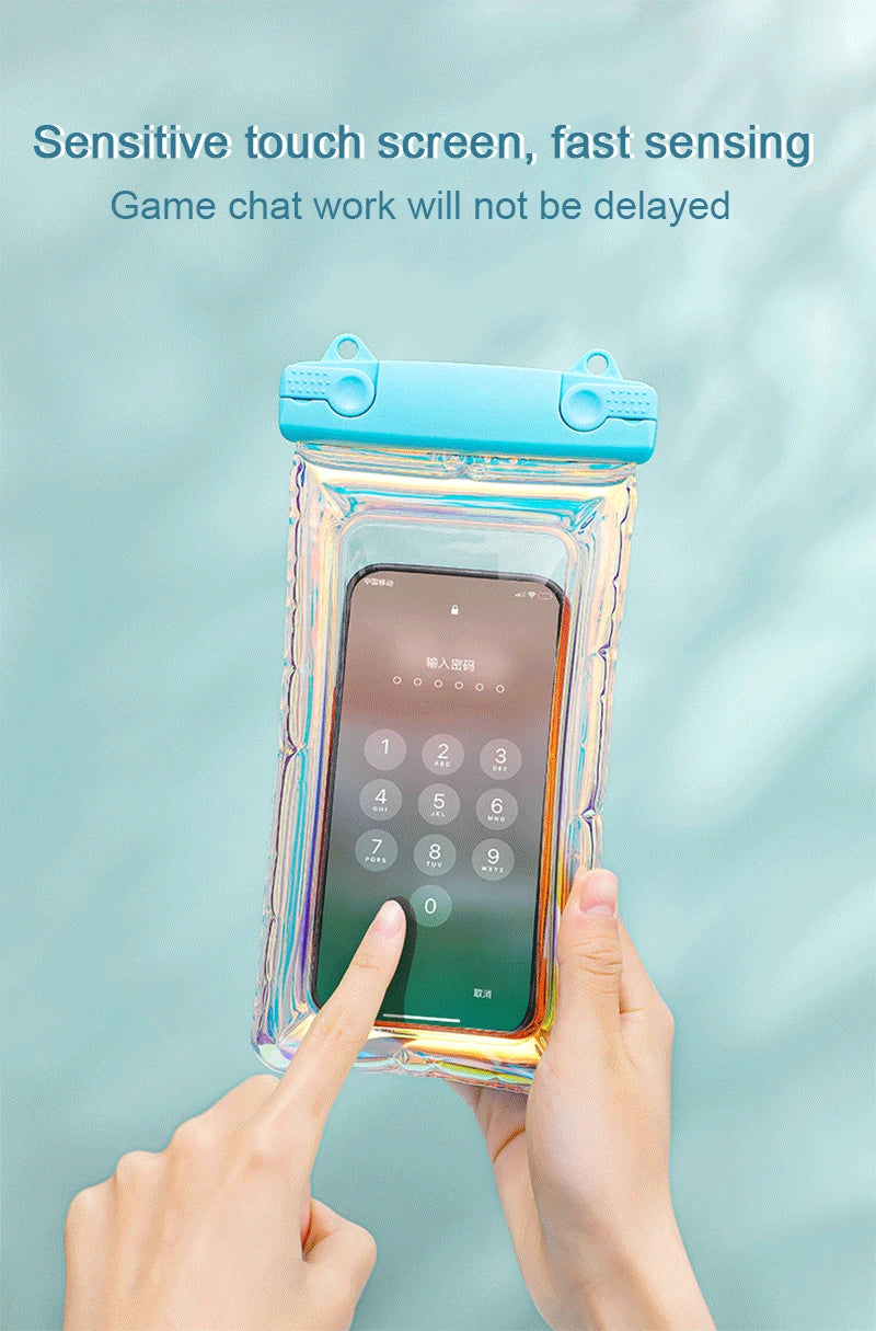 Swimming Bags Waterproof Phone Case  For iPhone 15 14 13 12 11 Pro Max X Xiaomi 13 Samsung S23 Universal Waterproof Bag