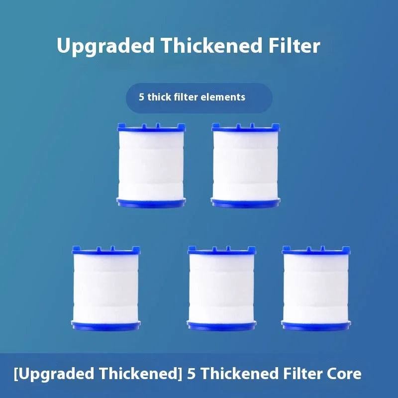 Kitchen faucet filter 360 Rotating Water Purifier Filter Universal For Bathroom Household Shower Filter PP Cotton High Density