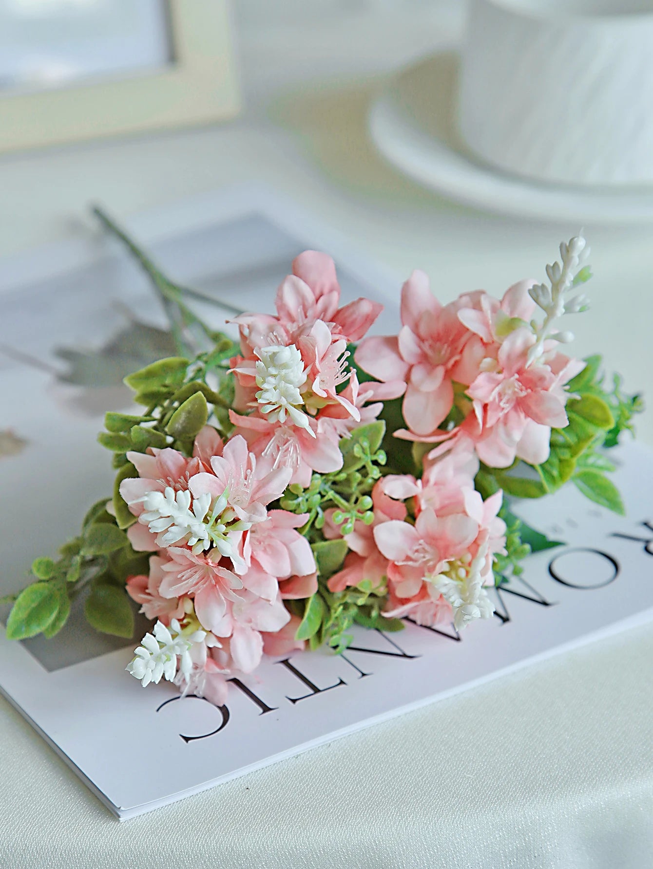 Silk Yucca Gloriosa Artificial Flowers Wedding Home Christmas Decorations Wreath Bridal Bouquet Table Simple Dainty Arrangements