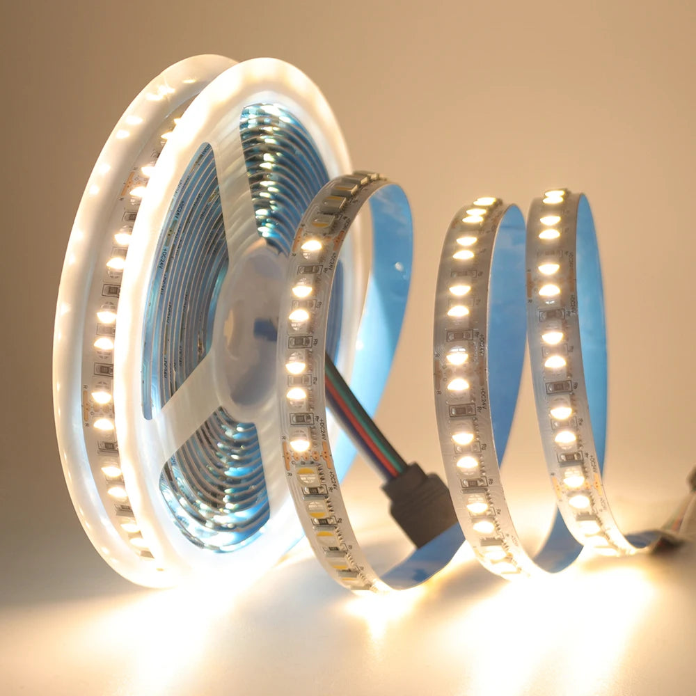 RGBW RGBWW LED Strip DC 12V 24V 4 Colors In 1 Chip SMD 5050 60 108 120 Leds/M Flexible Ribbon Tape Rope Light