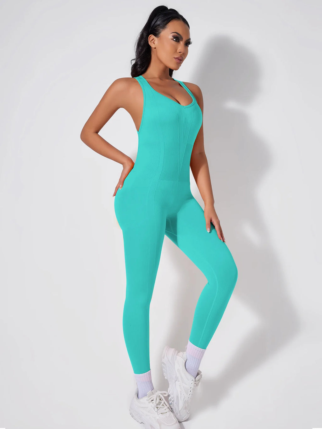 Back-crossing OpenBlack-back Jumpsuit Sportswear Bodysuits Women Yoga Sets Fitness One Piece Workout Playsuit Female